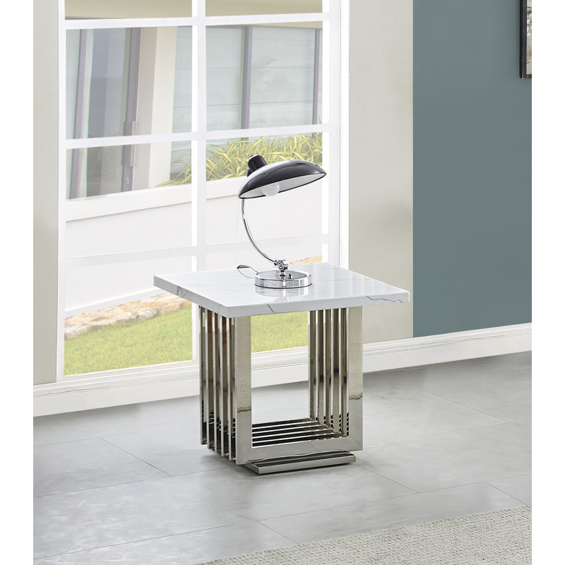 Table de bout, Argenté
