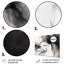 Ensemble de décoration murale en métal noir et blanc Pure Serenity II - Minimalisme