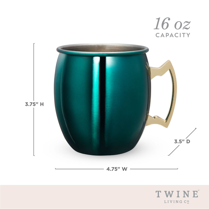 Emerald Moscow Mule Mug