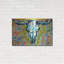 "Bull Skull" par Dean Russo sur métal-683646987