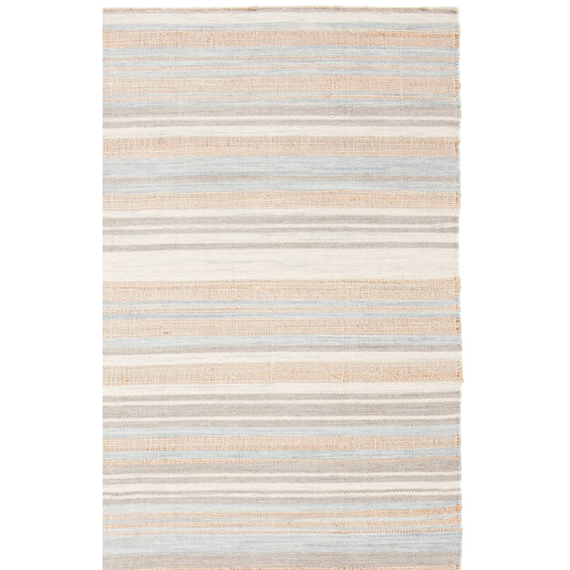 Tapis en jute / laine tissé à la main Grice, Rectangle 3 pi x 5 pi