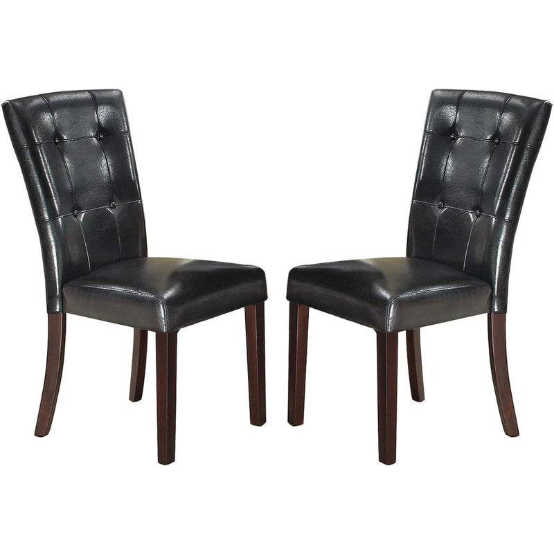 Ensemble de 2 chaises d'appoint Modern Parson