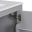 Meuble-lavabo de 30 pouces avec lavabo simple, armoire combinée, lavabo encastré et rangement multifonctionnel, fermeture en douceur, structure en bois massif-1281559271
