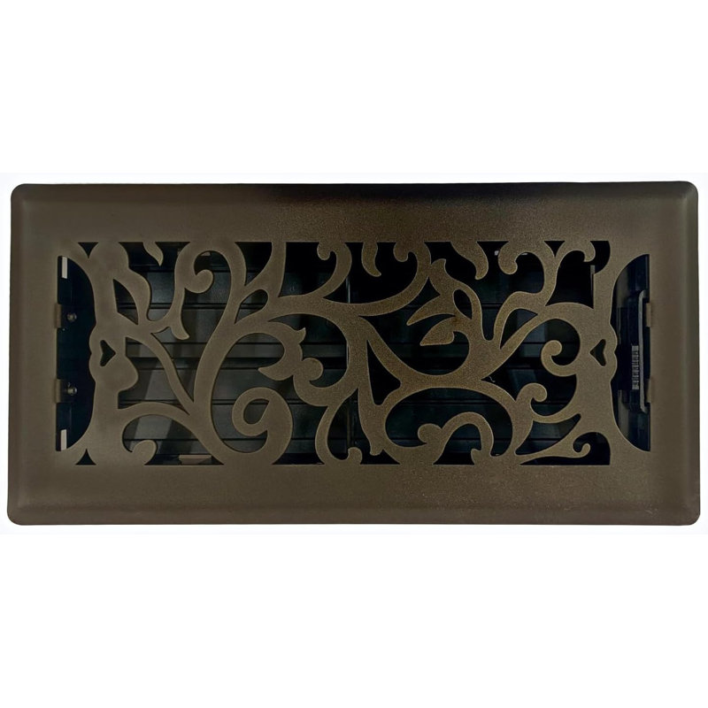Bronze métallique Sierra Sierra Grates, H 4 po x l 12 po x P 2,5 po
