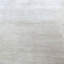 Ivory Solid Wool Silk Blend Rug - 6' x 9'