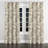 French Country Curtain panels - Beige Neutral Toile Grommet Curtain - 1 Panel-2045417122-2045417121