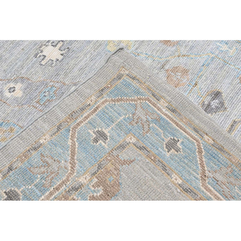 Oushak Collection, Transitional One-of-a-Kind Rectangle 7'9" X 10 Hand Knotted Area Rug