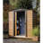 Woodridge Steel Storage Shed 6 x 5 ft. Woodgrain