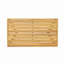 Ensemble de mobilier de patio, table en bois, une causeuse et deux chaises