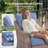 Elona 5 Piece Outdoor Wicker Swivel Glide Chair Set with Cushions-2115443522
