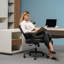 Chaise de travail en mélange de polyester Remaya-1455020128