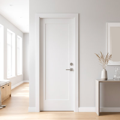24 po. X 80 po. Dalle de bois blanche de conception moderne américaine avec panneau de shaker