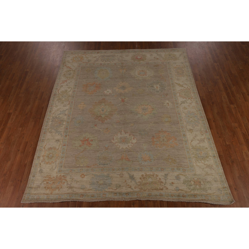 Vegetable Dye Oushak Turkish Area Rug