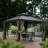 Alexander Dark Brown Double Roof Hardtop Gazebo with Curtain and Mosquito Netting-98229957