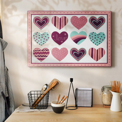 Sweet Valentine Collection A-Gallery Wrapped Canvas