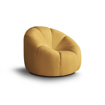 Coumas Upholstered Swivel Accent Chair