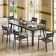 Rajni Rectangular Aluminum Outdoor Dining Table