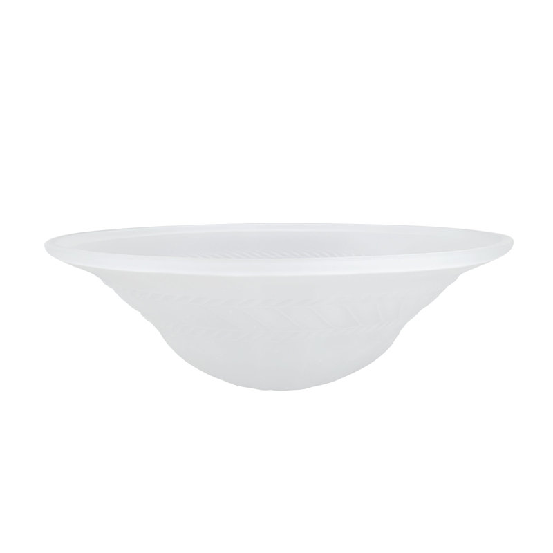 6.88'' H x 20'' W Glass Bowl Ceiling Fan Bowl Shade