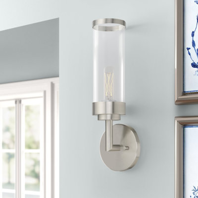 Binghamton Steel Armed Sconce