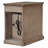 Classic Vintage Livingroom End Table Side Table With USB Ports And One Multifunctional Drawer With Cup Holders-864008589