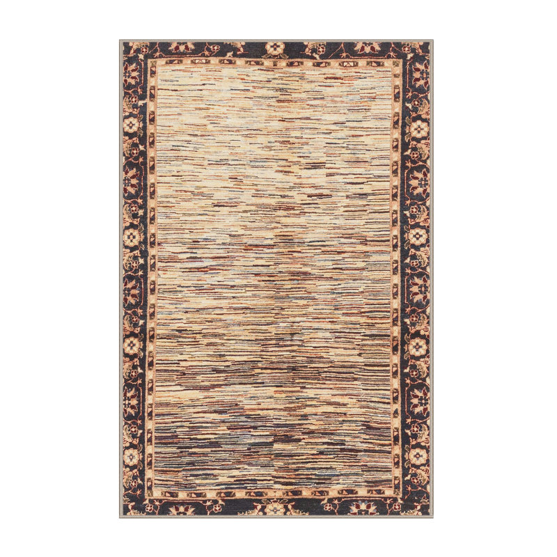 Abstract Indoor Rug, Rectangle 5' x 8'