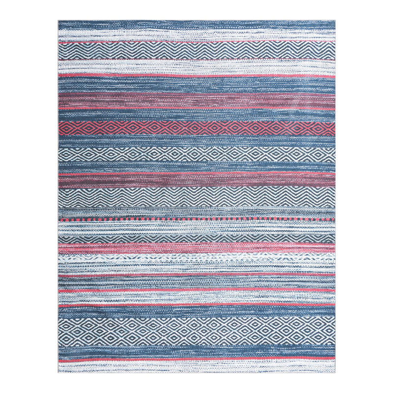 Noelani Striped Indoor Rug,  Rectangle 7'10"  x  10' 