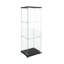 Vitrine moderne en verre avec lumières DEL-665244181