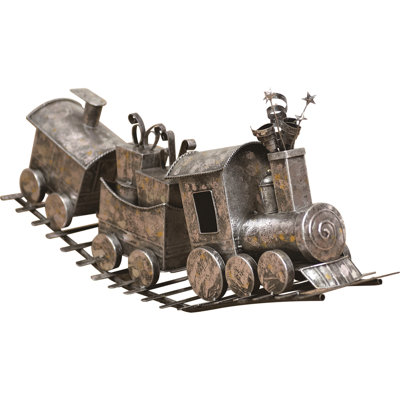 Décor de train des Fêtes