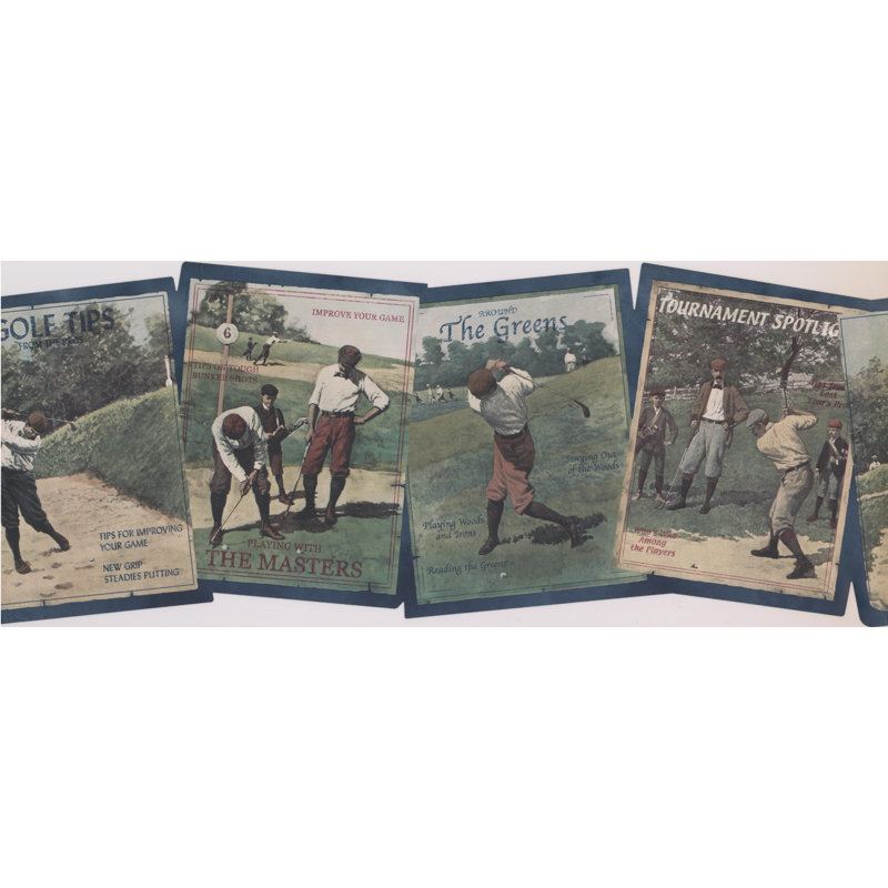 Bordure de papier peint rétro vintage 15 po x l 10 po