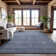 Premium Machine Washable Gurubaksh AMF1163 Modern Rug