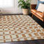  Rectangle Malek 1'8" X 2'6" Indoor/Outdoor Area Rug with Non-Slip Backing-1206449796