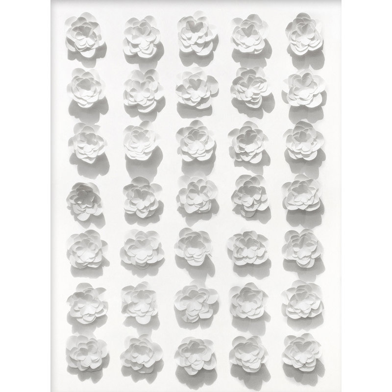 Flower Grid Print