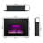 Aeric Electric Fireplace Insert With Trim Kit-102361415