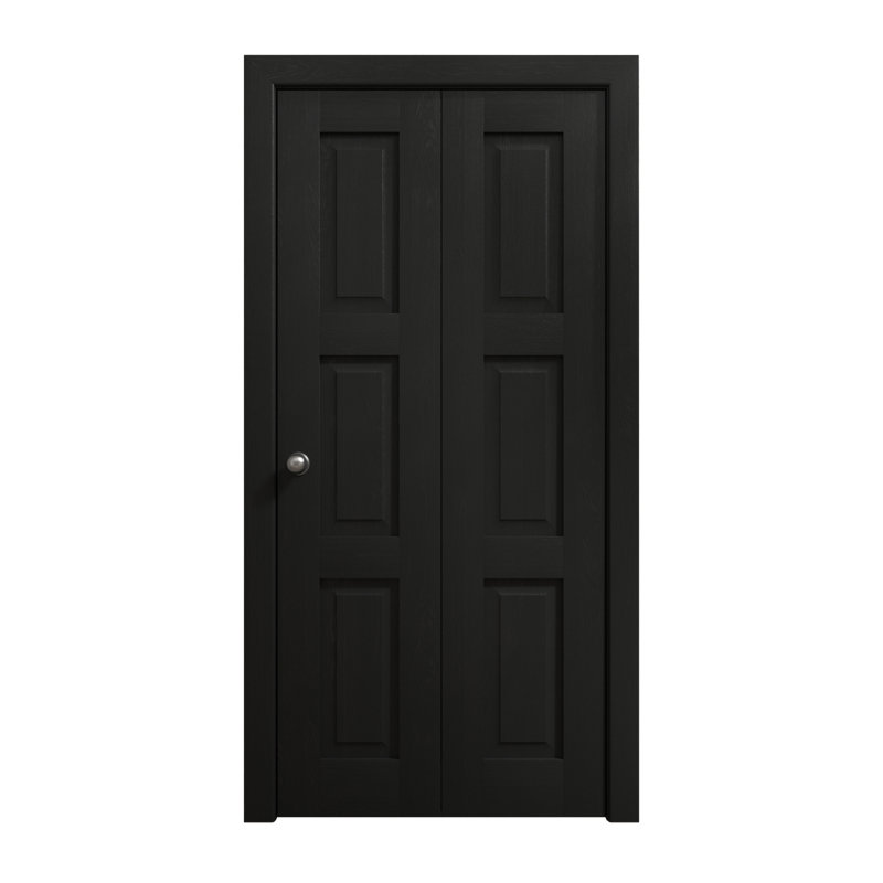 Portes coulissantes pliantes pour garde-robe | Ego 5010 | Ensemble de quincaillerie pour moulures robustes | Portes de garde-robe de chambre en bois massif