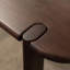 Ensemble de table de salle à manger ovale en bois massif 7 pièces avec chaises rembourrées Rozella