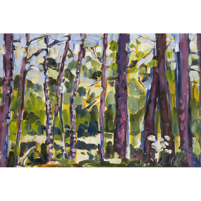 Brusheline Treeline II, H 20 po x l 30 po x P 1,25 po