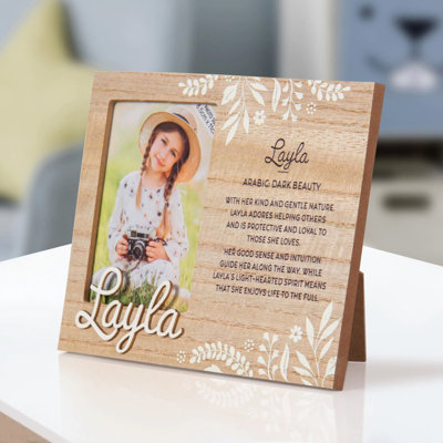 Hazella Tan Single Picture Frame