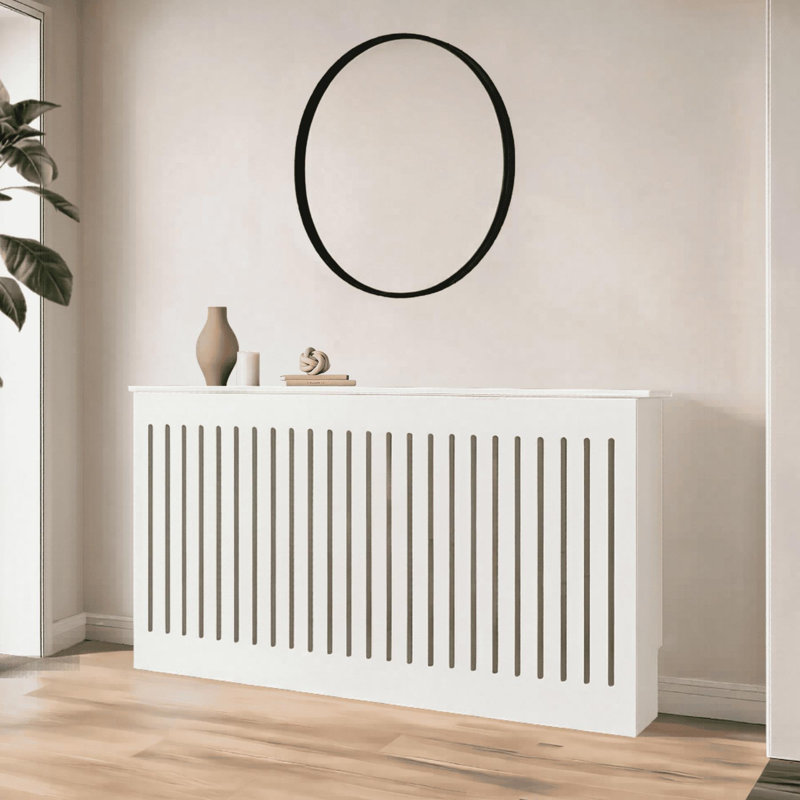 Loxley Radiator Cover, Extra Large - 170cm W, White