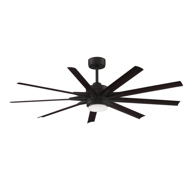 Ventilateur de plafond intelligent d'intérieur / extérieur 64 pouces Odyn