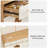 Burlywood Manufactured wood Shoe Storage