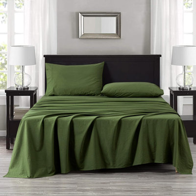 Nurit 100% Washed Cotton Sheet Set