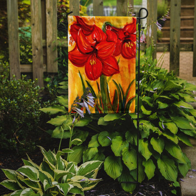 Drapeau de jardin à 2 côtés amaryllis