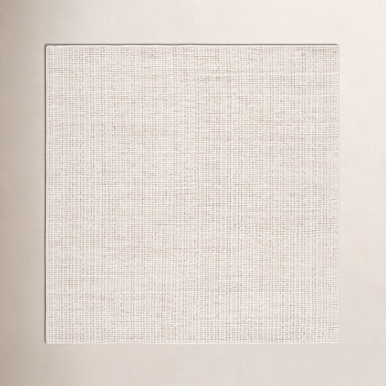 Hand-Woven Performance Rug, Square 6'