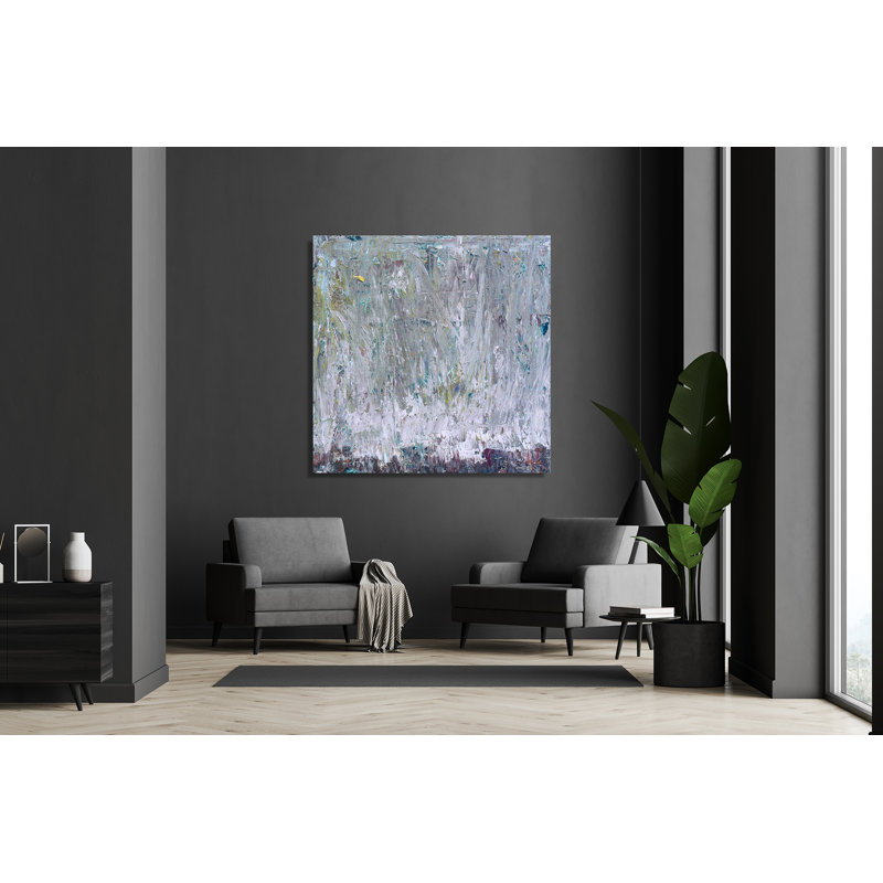 Silver Shadow - Artist Enhanced Canvas Print, Wrapped Canvas, 40" H x 40" W x 1.5" D