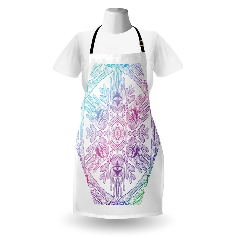 No Pattern Bib Apron