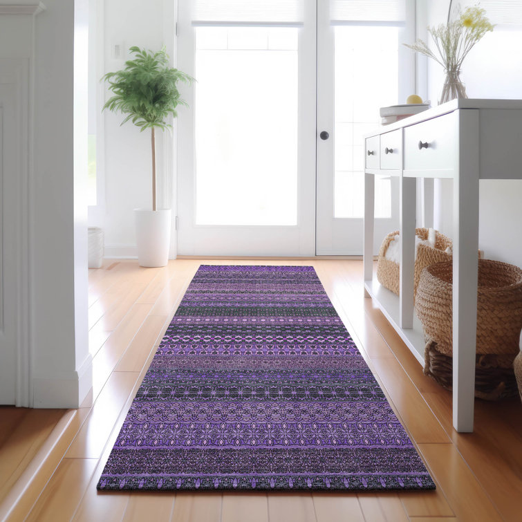 Premium Machine Washable Cerrito AMF527 Purple
