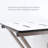 White Shower Bench Seat