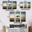 «Highway Photo Scenery On The Road» - ensemble de décoration murale route-107745834-107745842