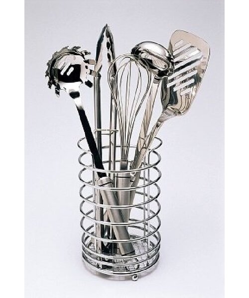 Oggi - Stainless Steel Jumbo Utensil Holder, Midnight