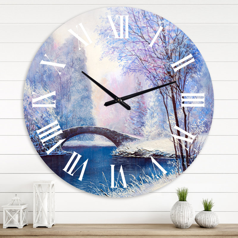 Horloge murale Lake House, Surdimensionné